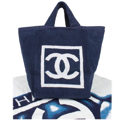 chanel beach bag and towel|chanel summer beach bag.